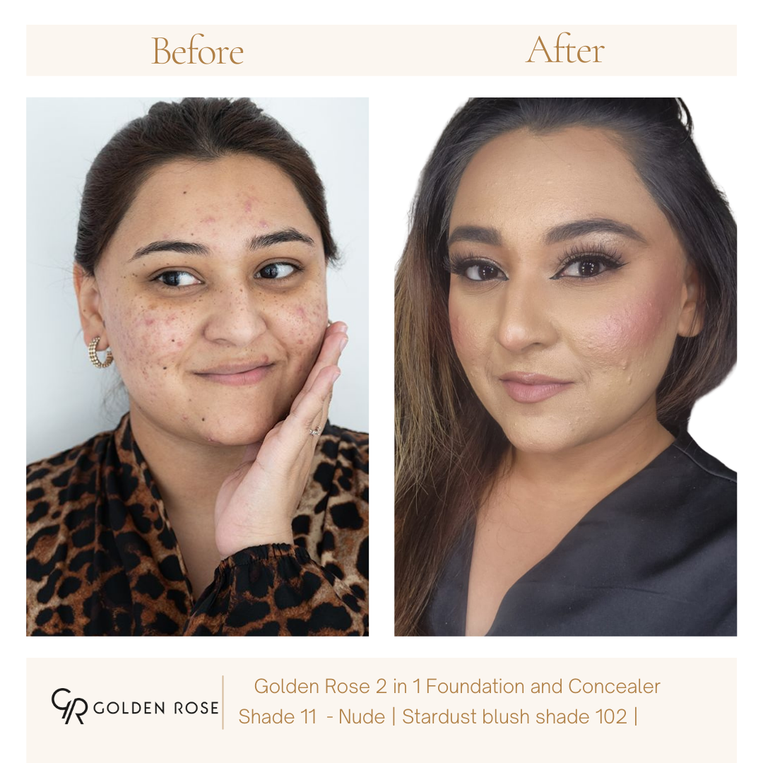 TOTAL COVER 2in1 Foundation & Concealer - 11 Nude