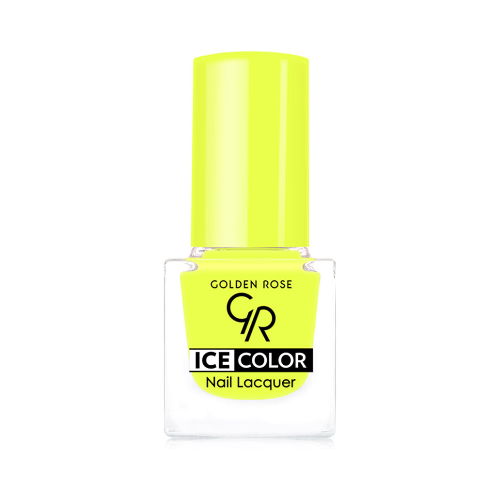 Ice Color Nail Lacquer - 203 Neon Yellow