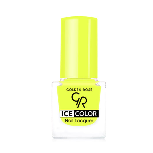 Ice Color Nail Lacquer - 203 Neon Yellow