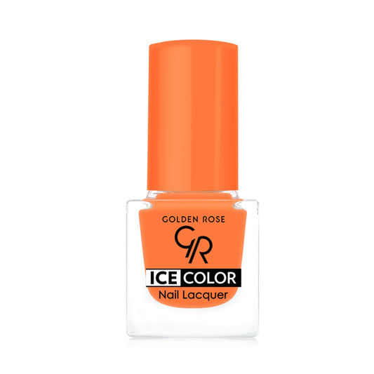 Ice Color Nail Lacquer - 204 Neon Orange