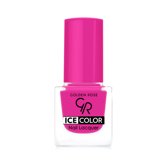 Ice Color Nail Lacquer - 205 Neon Fuchsia