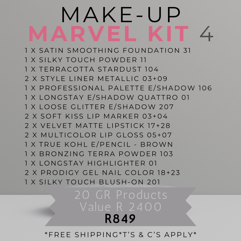 Make-Up Marvel Kit - 4