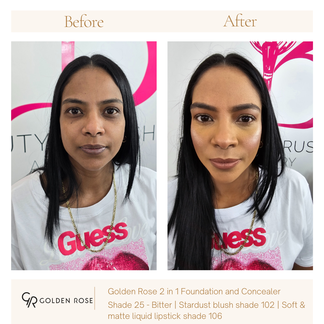 TOTAL COVER 2in1 Foundation & Concealer - 25 Bitter