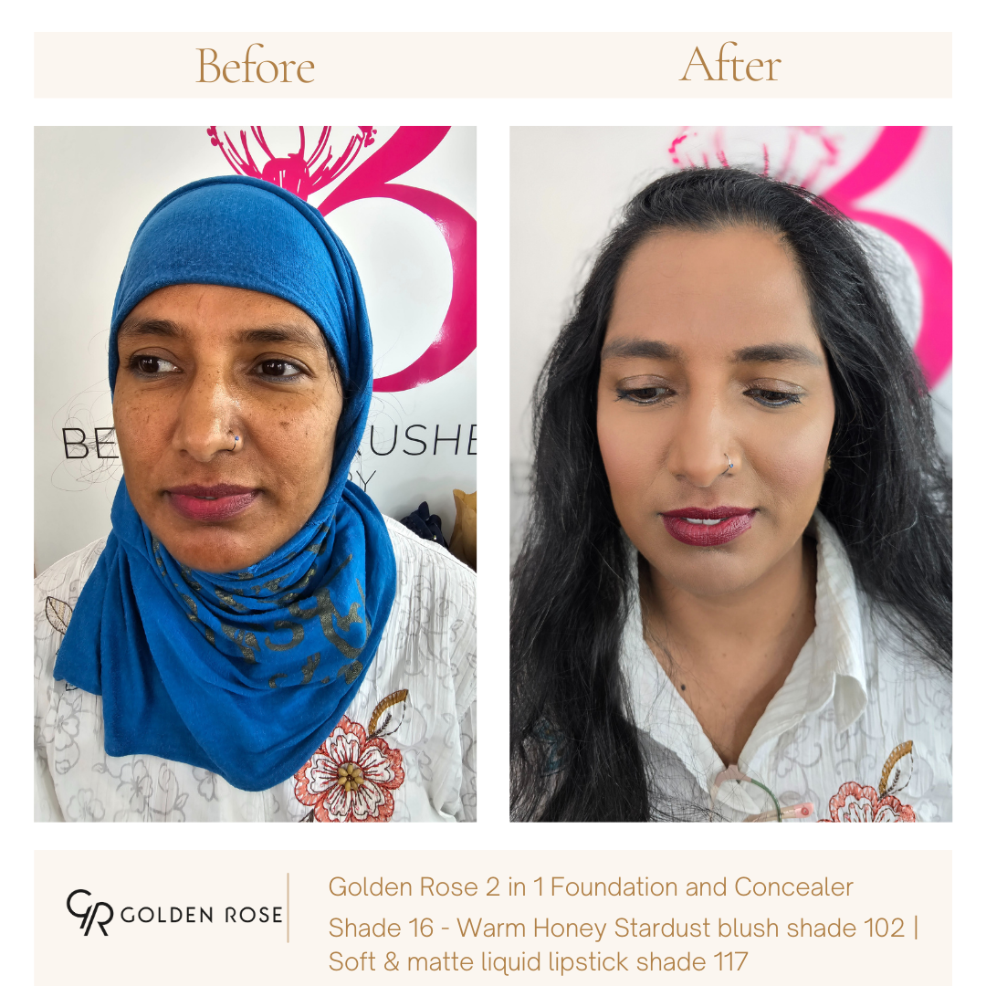 TOTAL COVER 2in1 Foundation & Concealer - 16 Warm Honey