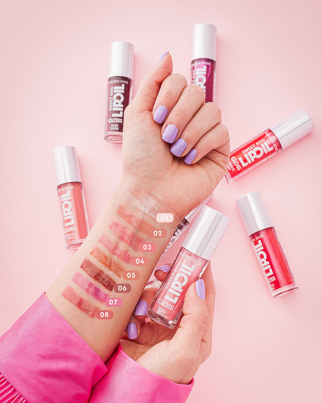 Sweet Kiss Lip Oil Gloss - 05 Mocha Mousse Latte