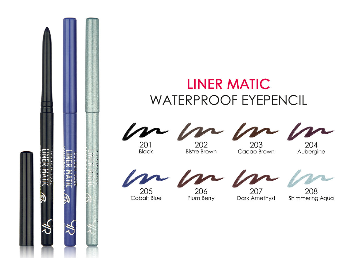 Liner Matic Waterproof Eyepencil - 207 Dark Amethyst