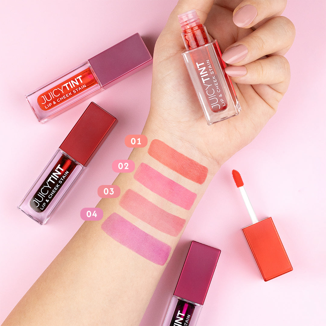 Juicy Tint Lip & Cheek Stain - 01 Peach Sorbet