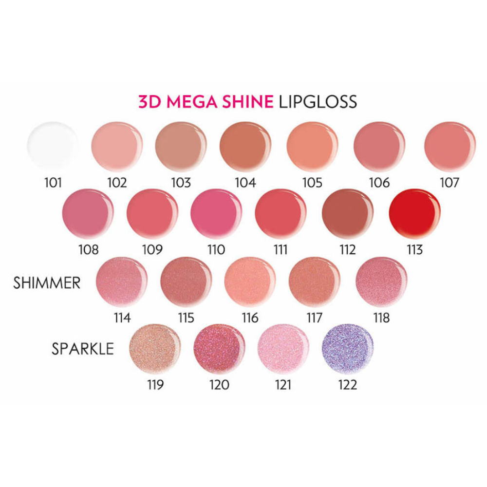 3D Mega Shine Lipgloss - 114 Shimmer