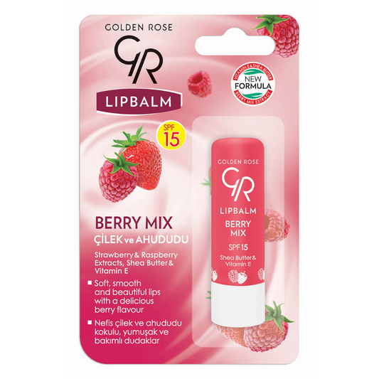 Golden Rose Lip Balm Berry Mix SPF 15