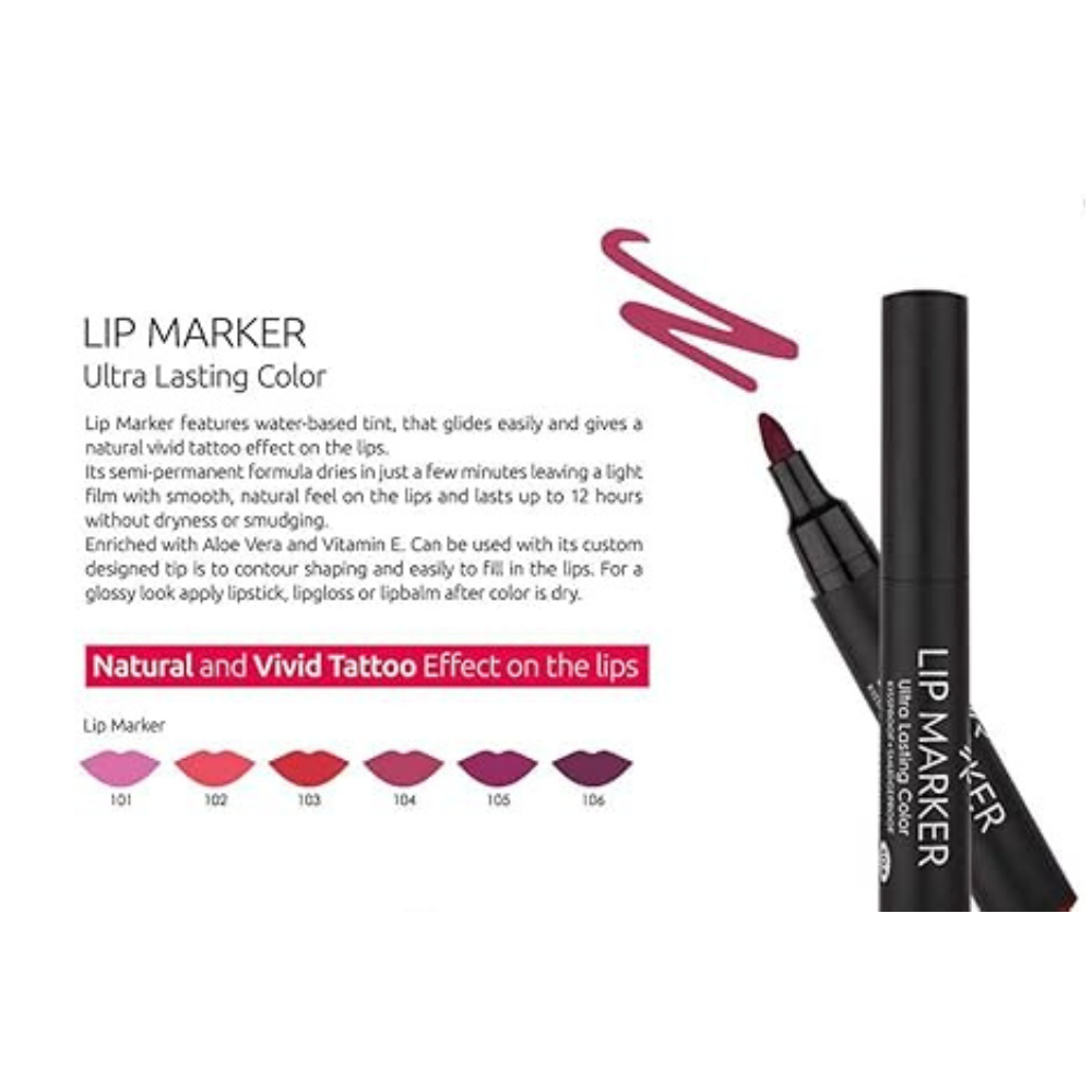 Lip Marker Ultra Lasting Color - 106(Discontinued)