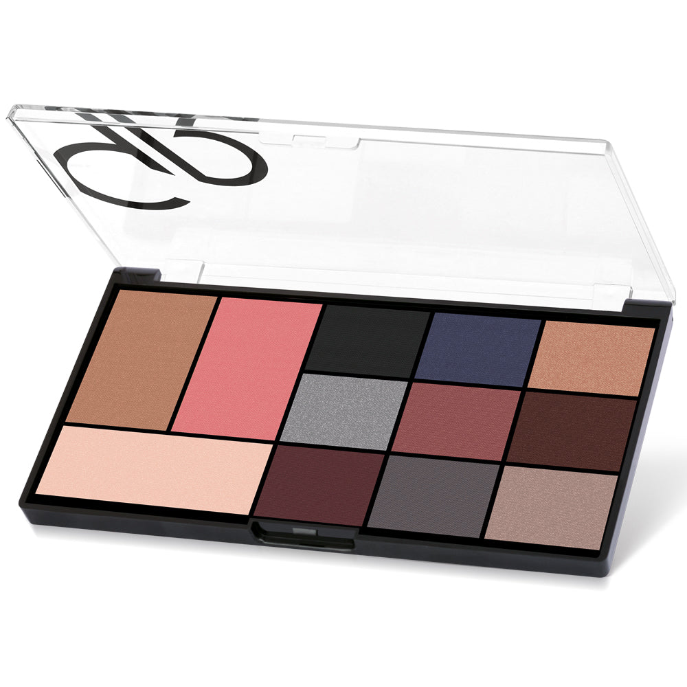 City Style Face & Eye Palette - 02 Smokey