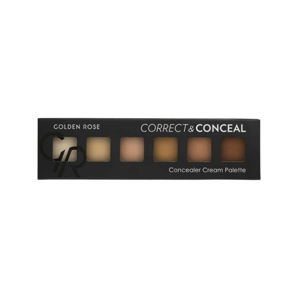 CORRECT&CONCEAL Concealer Cream Palette 02 - Medium To Dark