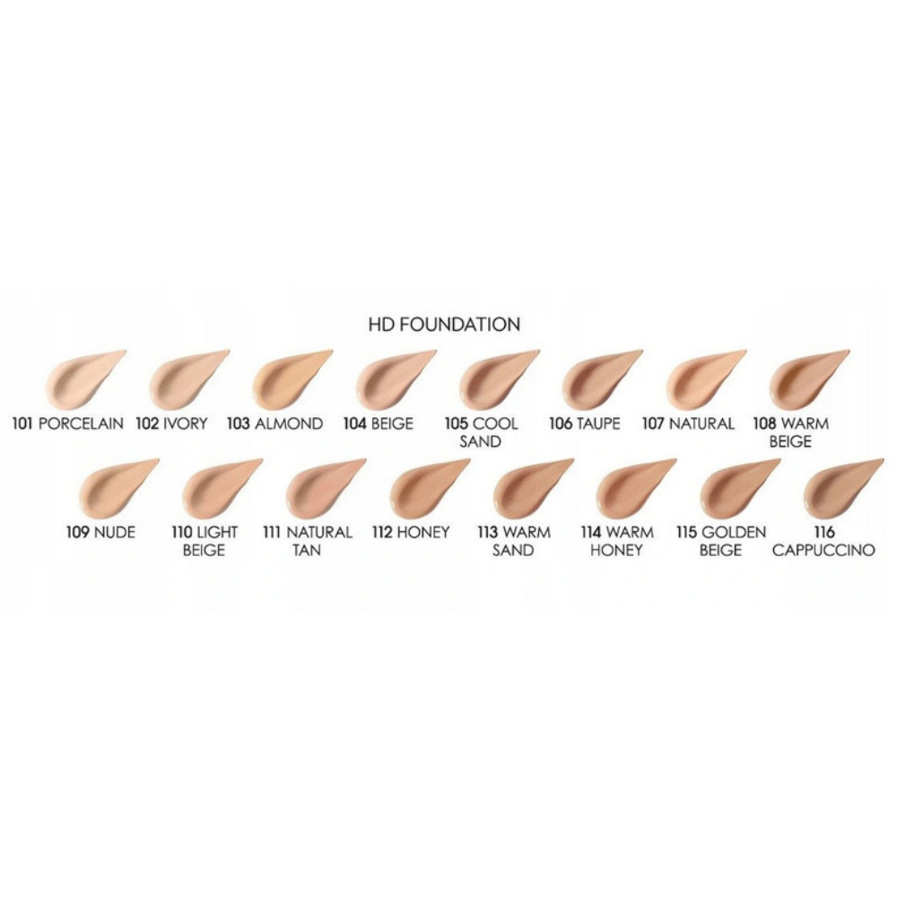 HD Foundation - 101 Porcelain