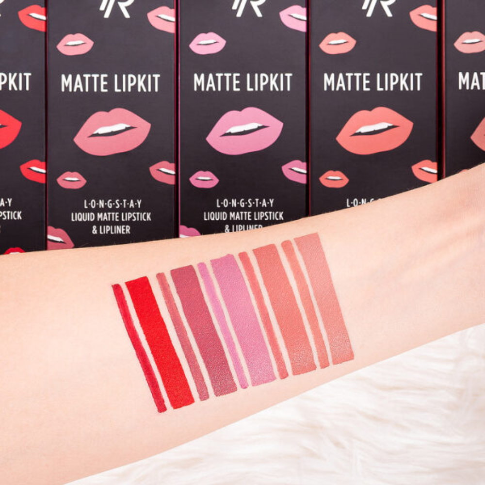 Matte Lip Kit - Blush Pink