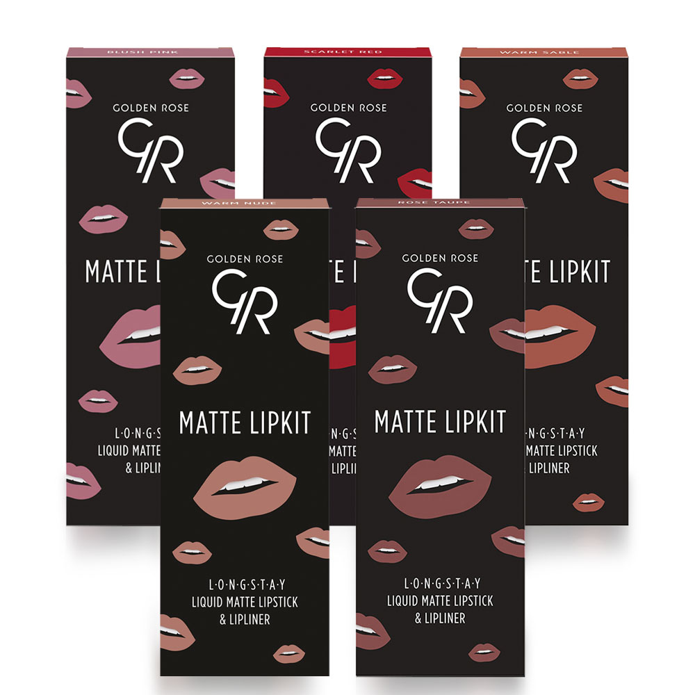 Matte Lip Kit - Rose Taupe