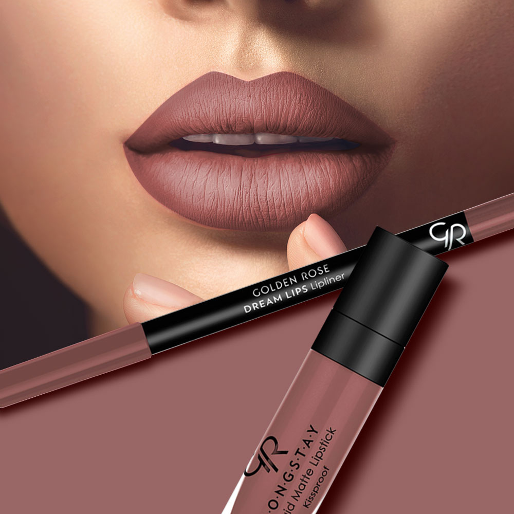 Matte Lip Kit - Rose Taupe