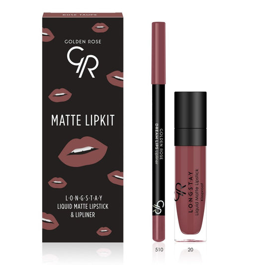 Matte Lip Kit - Rose Taupe