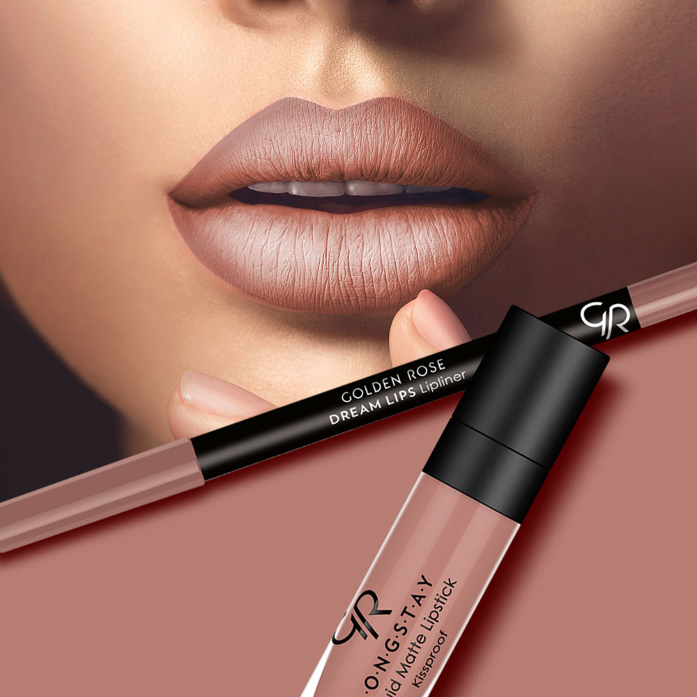 Matte Lip Kit - Warm Nude