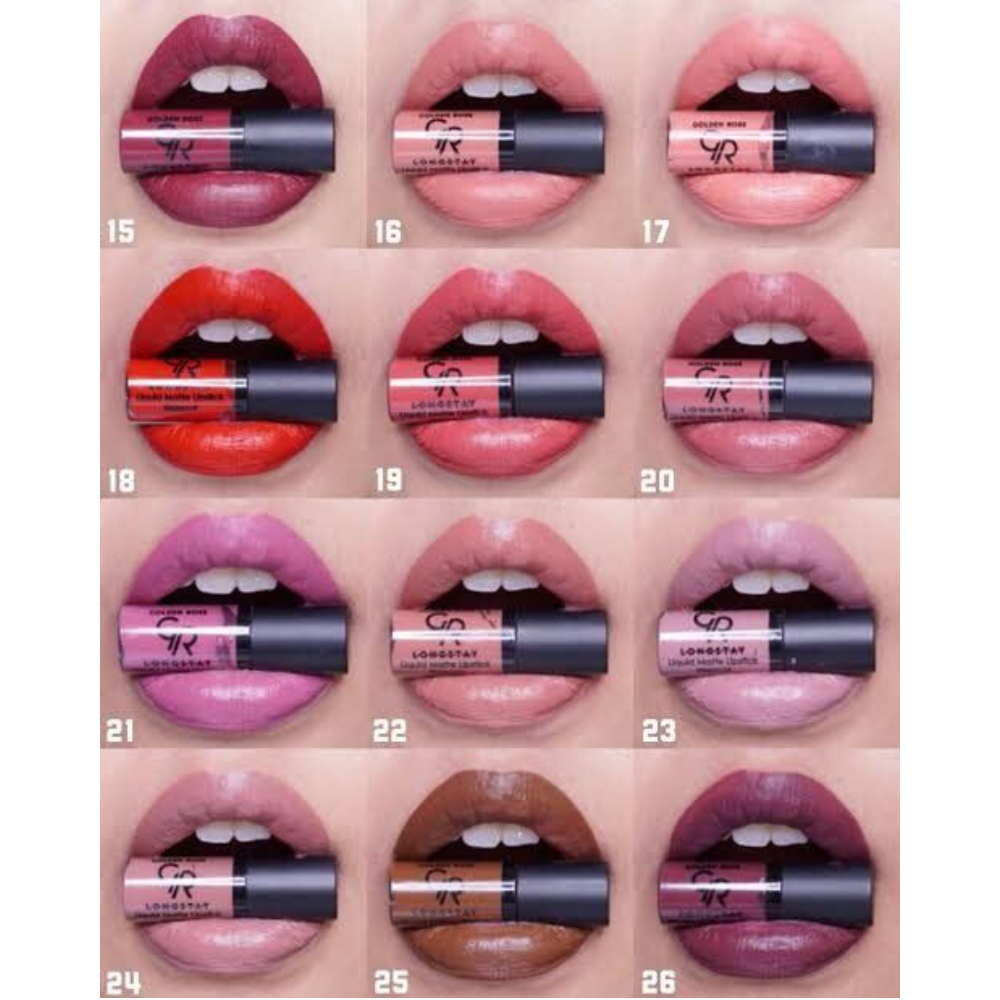 Mini Longstay Liquid Matte Lipstick - 15