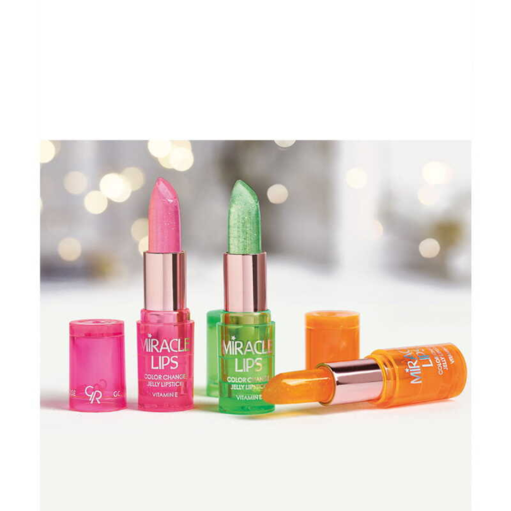 Miracle Lips Color Change Jelly Lipstick - 102 Bright Pink