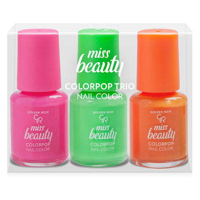 Miss Beauty Colorpop Trio Nail Color