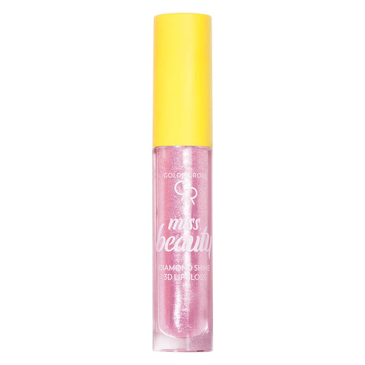 Miss Beauty Diamond Shine 3D Lipgloss - 01 Pink Trip
