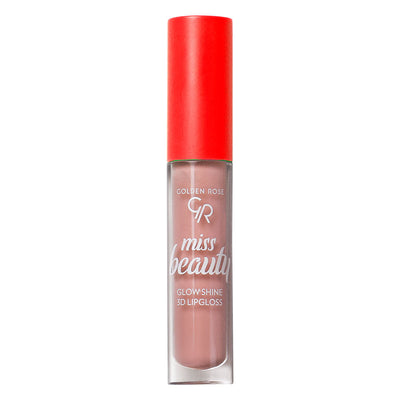 Miss Beauty Glow Shine 3D Lipgloss - 01 Nude Chic