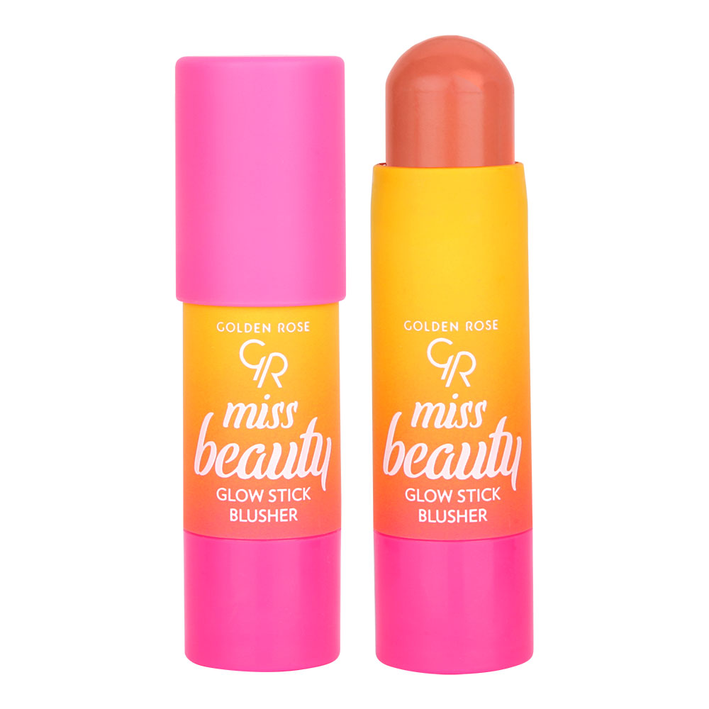 Miss Beauty Glow Stick Blusher - 01 Peach Flash