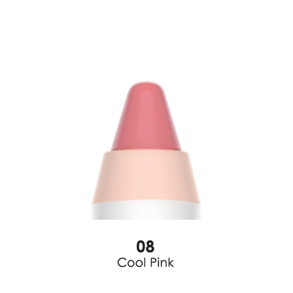 Miss Beauty Velvety Kiss Lipstick - 08 Cool Pink