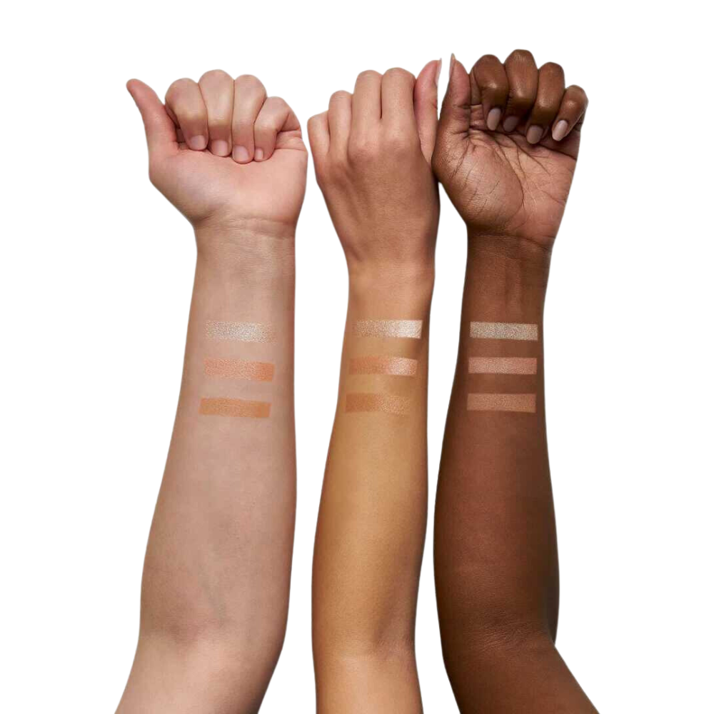 Nude Look Baked Trio Face Powder