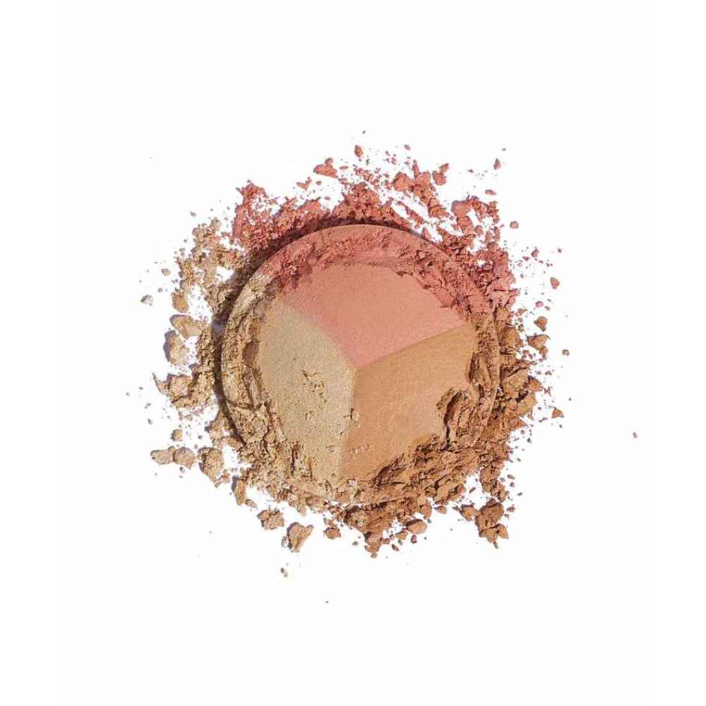 Nude Look Baked Trio Face Powder