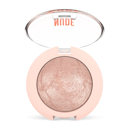 Nude Look Pearl Baked Eyeshadow - 01 Ivory