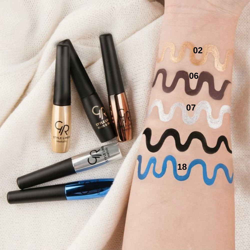 Style Liner Black & Black Eyeliner