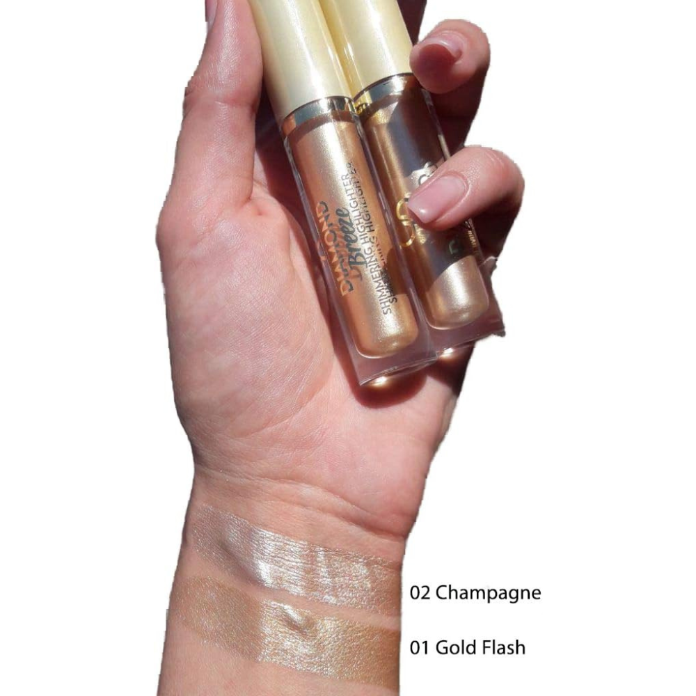 Shimmering Highlighter - 02 Champagne(Discontinued)