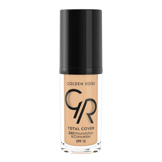 TOTAL COVER 2in1 Foundation & Concealer - 03 Almond