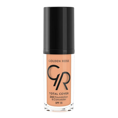 TOTAL COVER 2in1 Foundation & Concealer - 09 Warm Rose