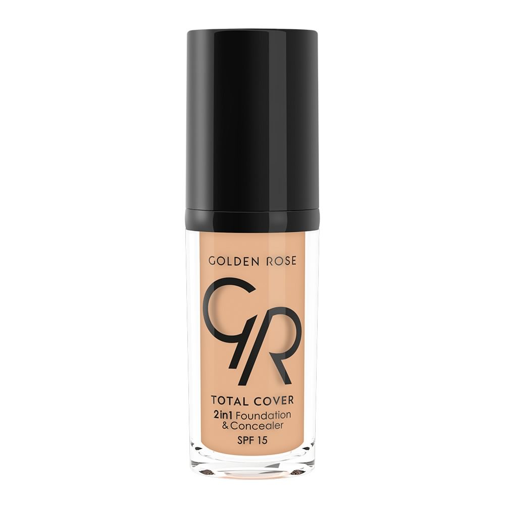 TOTAL COVER 2in1 Foundation & Concealer - 12 Light Beige