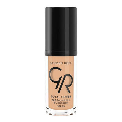 TOTAL COVER 2in1 Foundation & Concealer - 12 Light Beige