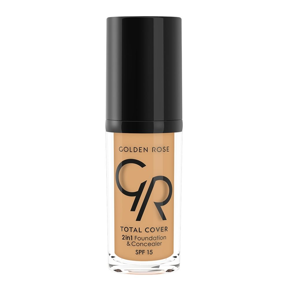 TOTAL COVER 2in1 Foundation & Concealer - 14 Honey