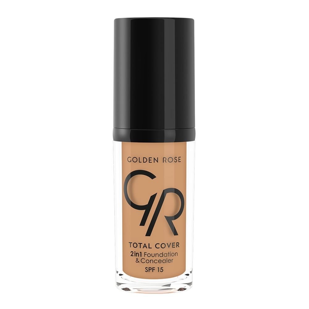 TOTAL COVER 2in1 Foundation & Concealer - 17 Golden Beige