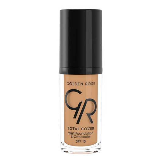 TOTAL COVER 2in1 Foundation & Concealer - 17 Golden Beige