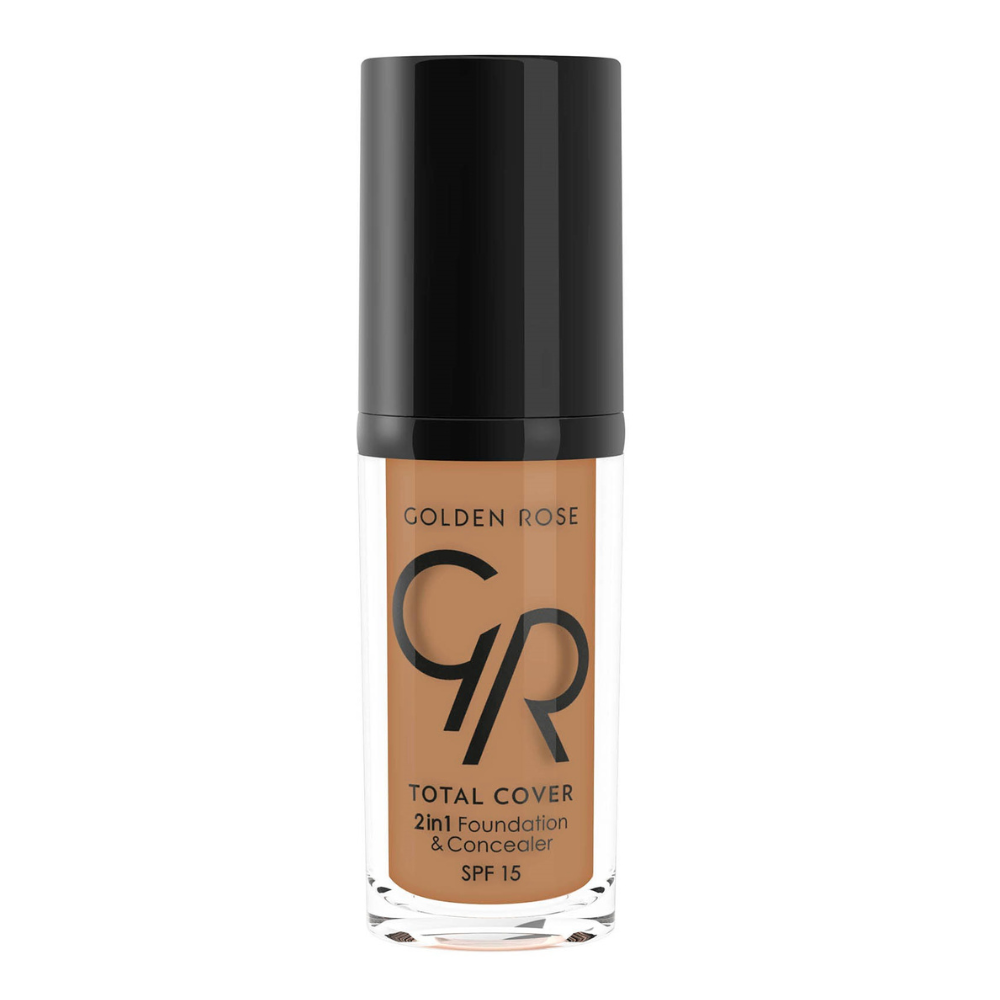 TOTAL COVER 2in1 Foundation & Concealer - 24 Deep Mocha