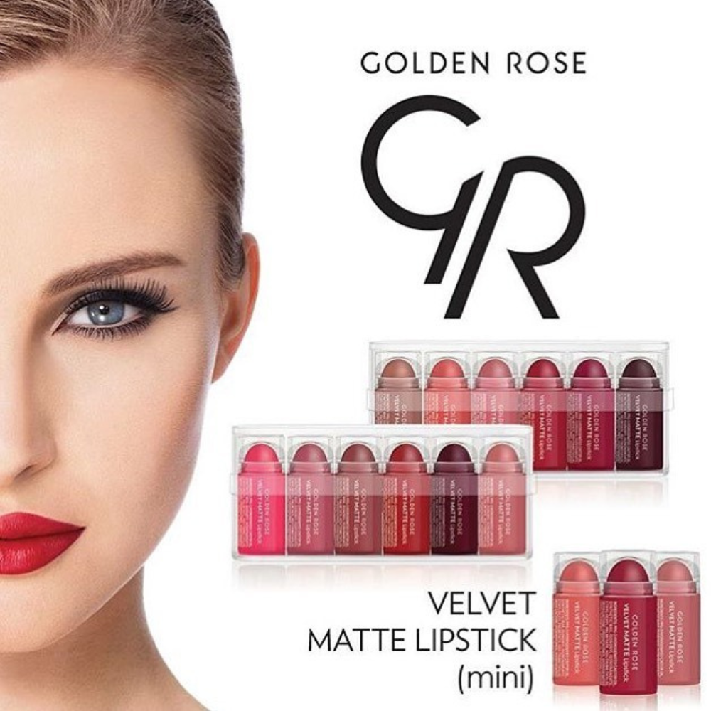 Velvet Matte Lipstick Mini Capsule - Mix 1