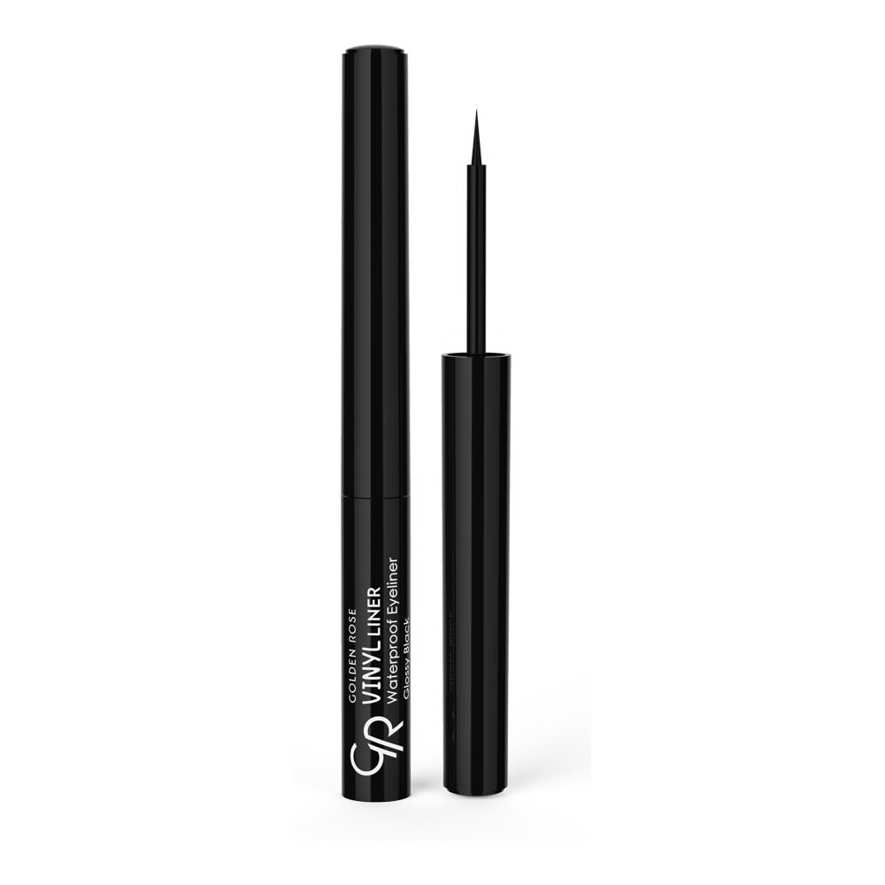 Vinyl Liner Waterproof Eyeliner Glossy Black