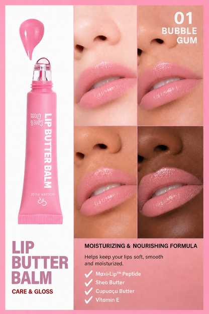 Lip Butter Balm Care&Gloss - 01 Bubblegum