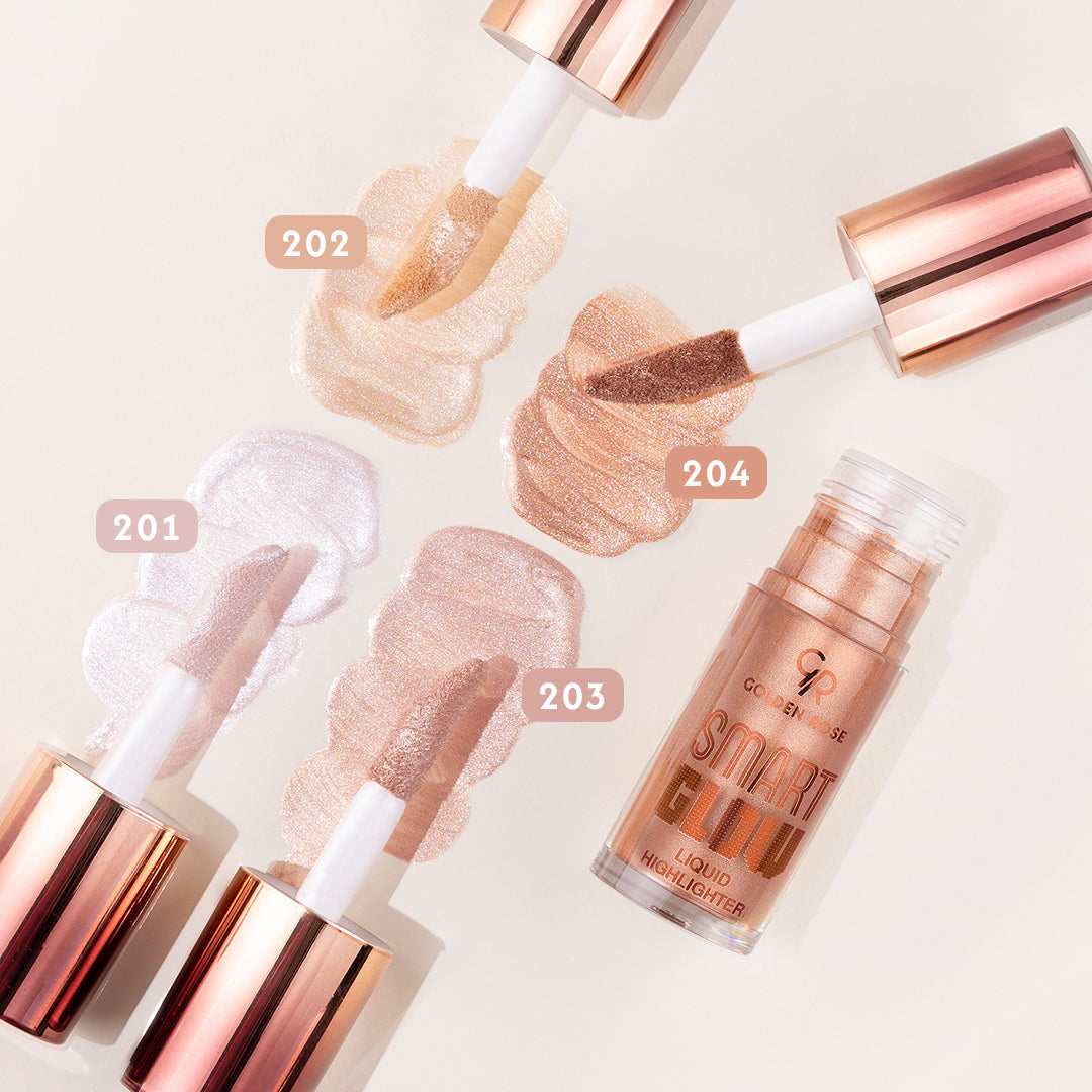 Smart Glow Liquid Highlighter - 203 Rose Gold