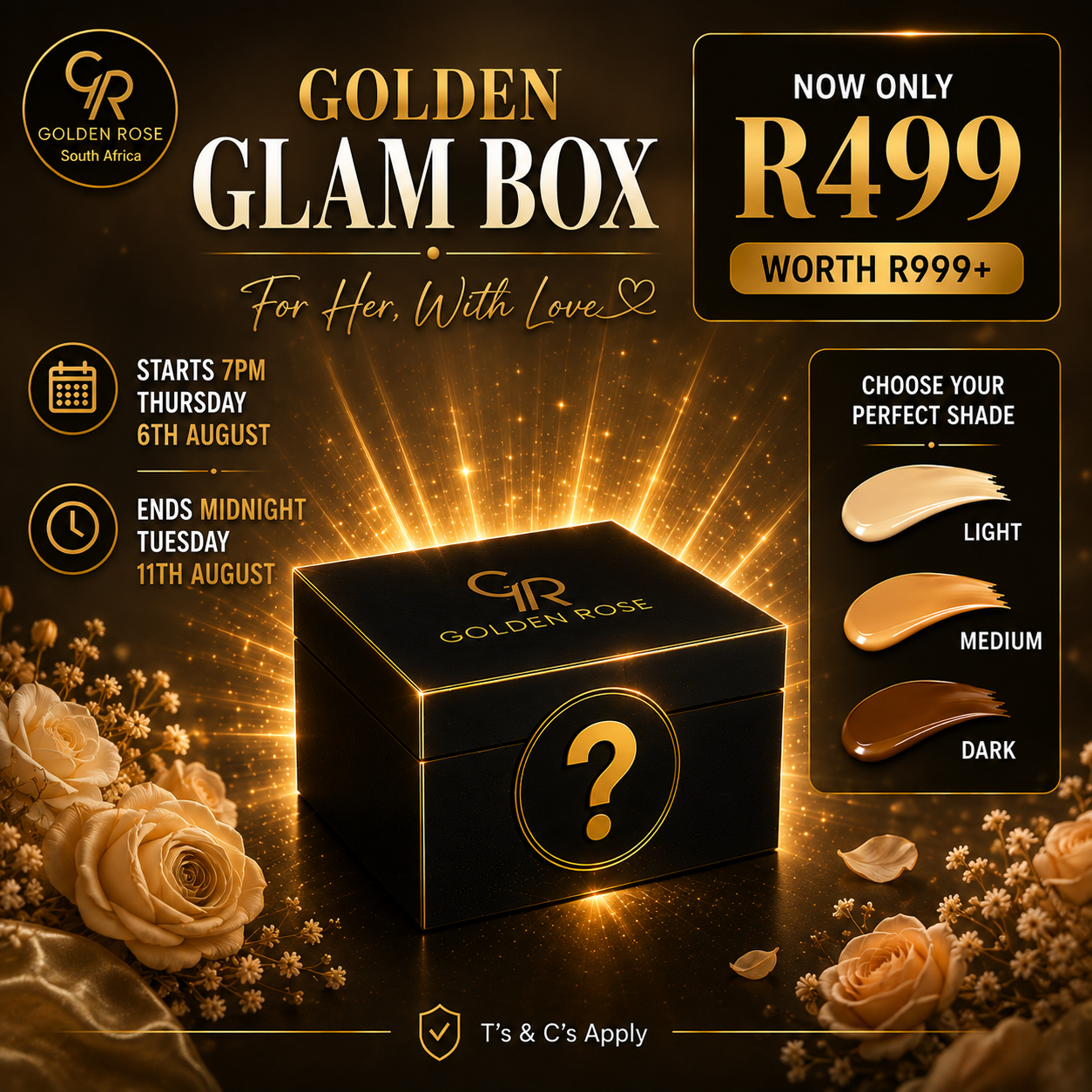 Golden Glam Mystery Box