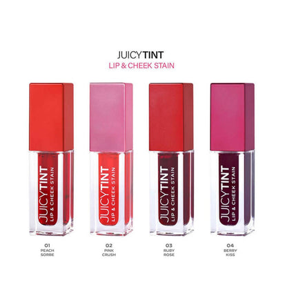 Juicy Tint Lip & Cheek Stain - 02 Pink Crush