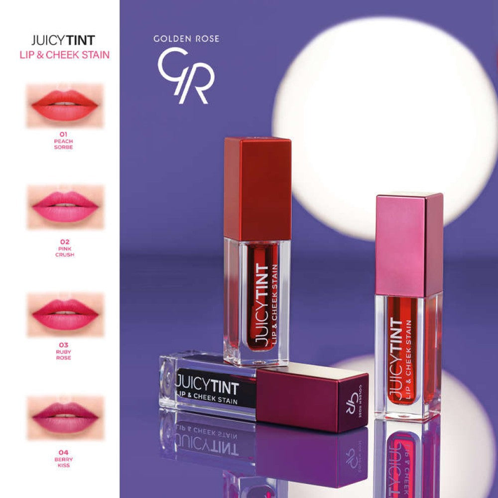 Juicy Tint Lip & Cheek Stain - 04 Berry Kiss