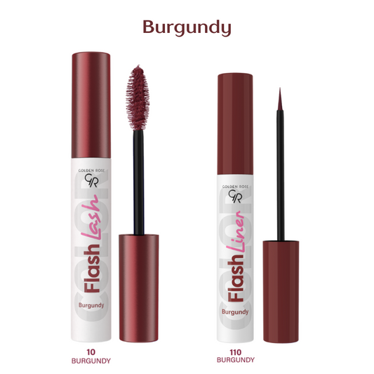 Flash Lash & Liner Duo - Burgundy